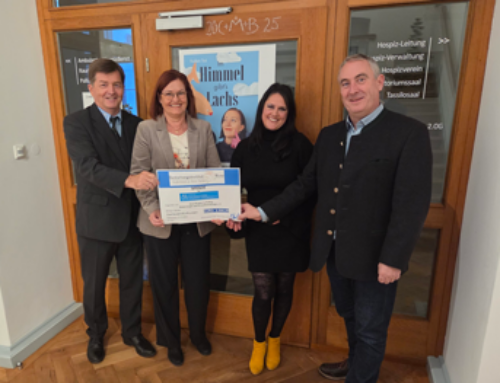 Spendenübergabe an den Hospizverein Pfaffenwinkel e.V.